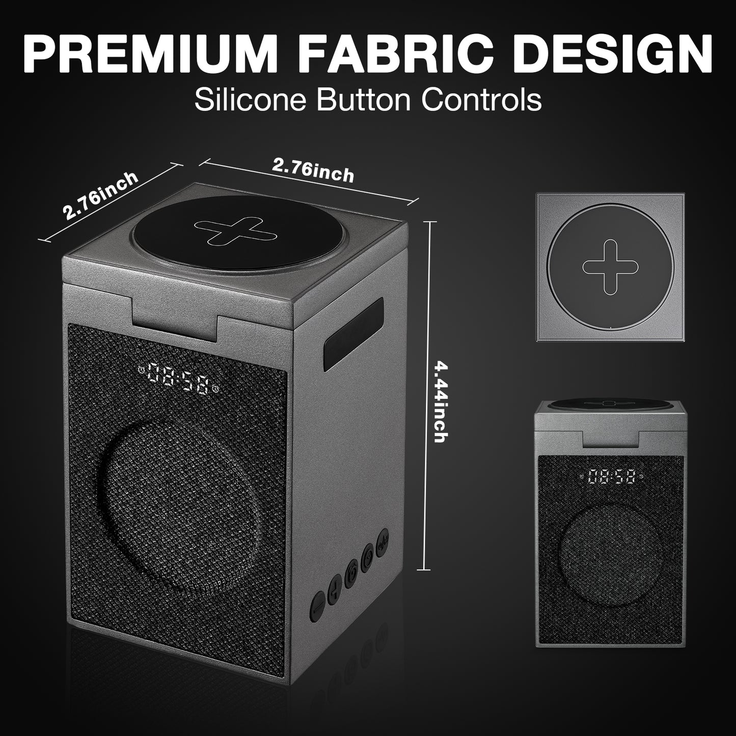 minimalist design fabric texture smart home audio